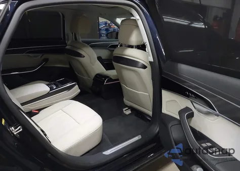 2025 Audi A8 L 55 Tfsi Quattro Tiptronic из США, поврежденный, VIN WAULDAF80SN011541